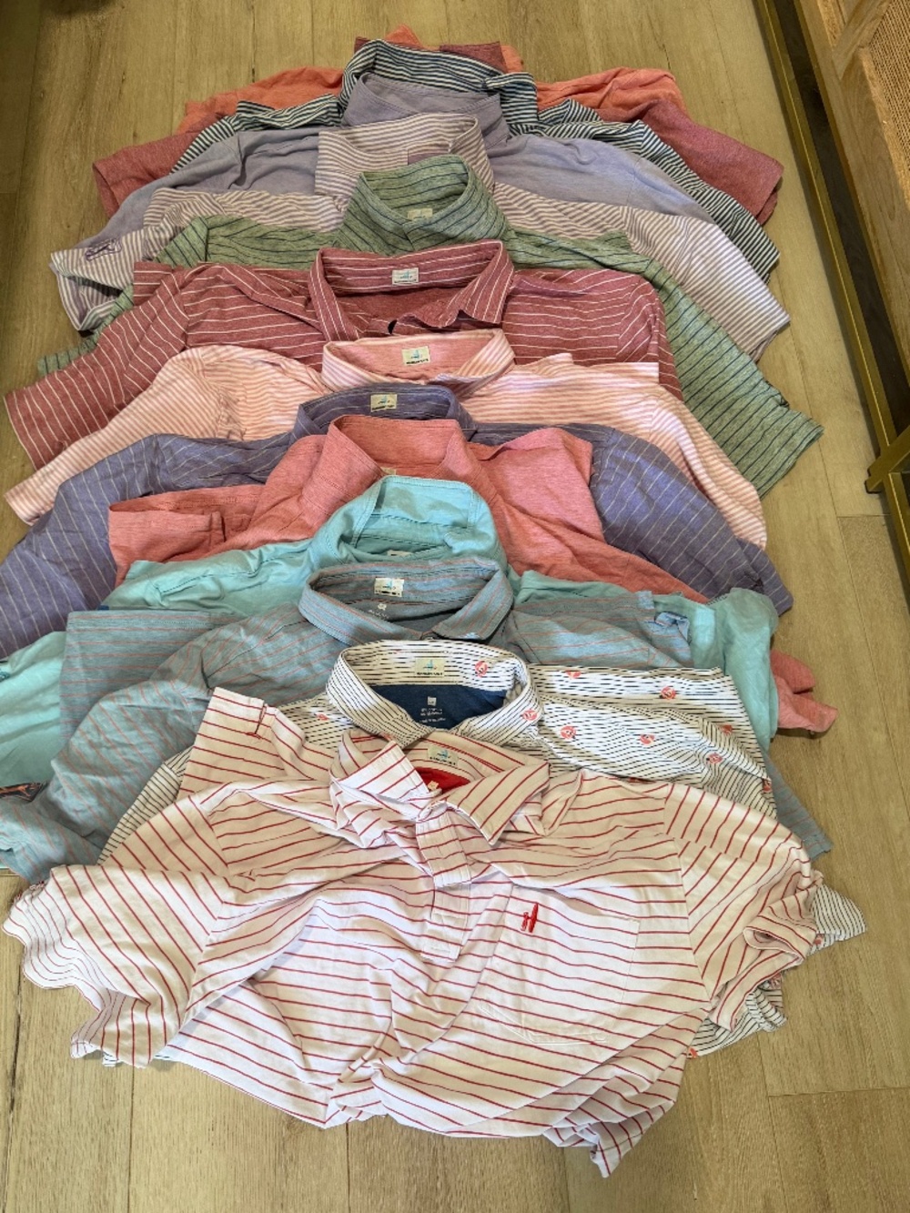 14 shirts Johnnie-o polo XXL TPC Scottsdale striped